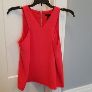 Armani Exchange Sleeveless Top Coral